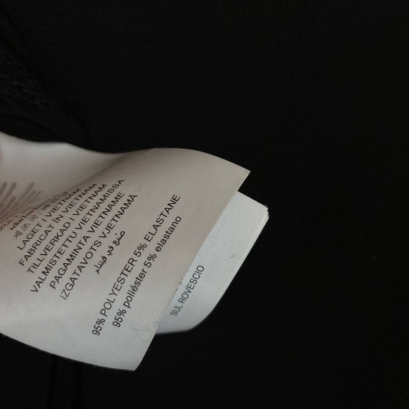 Michael Michael Kors Little Black Dress gold accents Womens size M - Picture 6 of 8